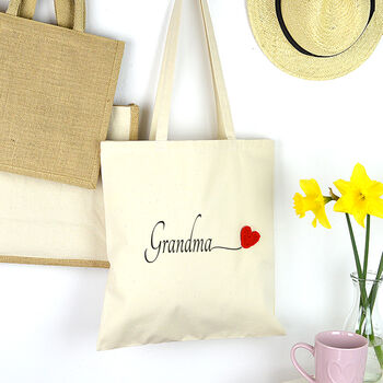 Personalised Grandma Bag By Andrea Fays | notonthehighstreet.com