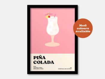 Pina Colada Cocktail Print, 6 of 7