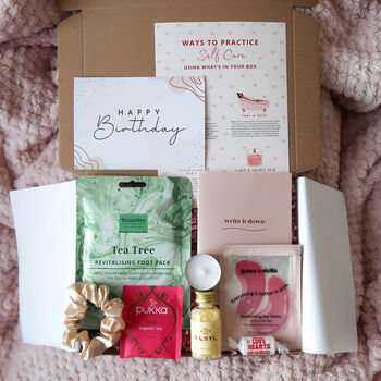 Happy Birthday Self Care Pamper Hamper, 4 of 8