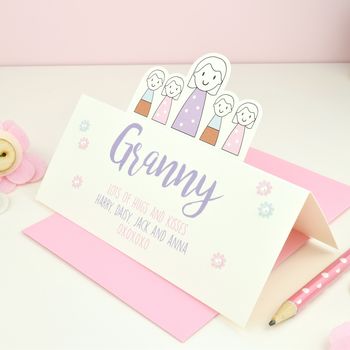 Personalised Granny's Mother's Day Card, 4 of 7