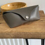 Personalised Grey Leather Glasses Case, thumbnail 1 of 10