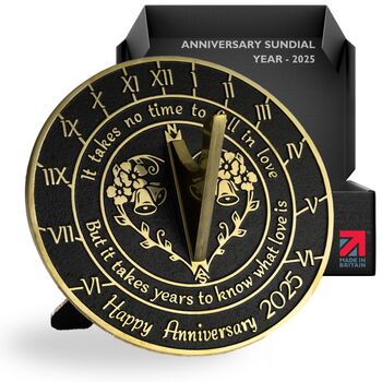 Anniversary Gift Sundial ‘Love Is’ Celebration Present, 2 of 7