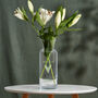 Wedding Party Heart Glass Vase, thumbnail 3 of 3