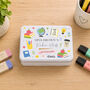 Personalised End Of Term Teachers Stuff Tin, thumbnail 2 of 2