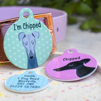 Greyhound/ Whippet Personalised Dog Tag, 11 of 12