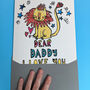 Personalised Big Dear Dad Card, thumbnail 3 of 3