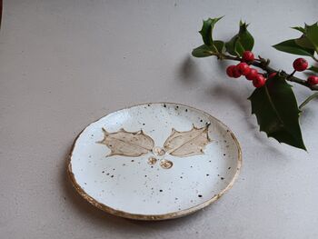 Christmas Mistletoe Trinket Dish, 8 of 9