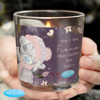Personalised Me To You Cosy Winter Candle Jar, 2 of 3