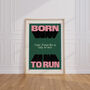 Born To Run Music Print, thumbnail 5 of 8