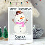 Personalised Snowman Christmas Card, thumbnail 10 of 12