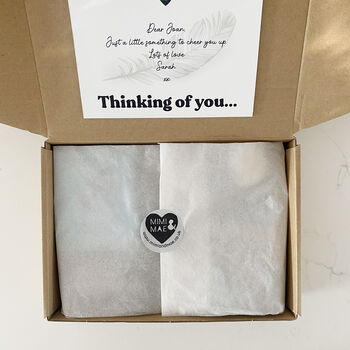 Thinking Of You Personalised Sympathy Gift Box, 8 of 9