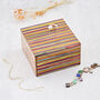 Dhari Fair Trade Mango Wood Large Trinket Box, thumbnail 2 of 6