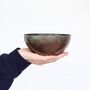 6th Iron Anniversary Gift Monk Bowl With Plaque, thumbnail 7 of 7