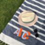 Personalised Initial Beach Towel, thumbnail 1 of 10