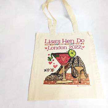 Personalised Hen Party Bags, 7 of 8
