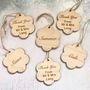 Wooden Flower Name Tag, thumbnail 5 of 5