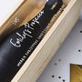 Personalised Prosecco Bottle Box, thumbnail 2 of 3