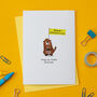 Happy Groundhog Day Card Can Be Personalised, thumbnail 1 of 2