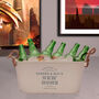 Personalised Home Bar Metal Ice Bucket, thumbnail 3 of 6