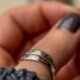 Adjustable Personalised Ring, thumbnail 9 of 9