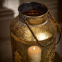 Woodland Scene Copper Candle Holder, thumbnail 3 of 5
