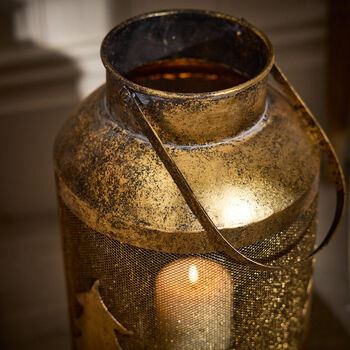 Woodland Scene Copper Candle Holder, 3 of 5