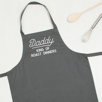 Daddy 'King Of' Personalised Apron, 2 of 6
