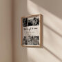 Personalised Couple Photo Collage Frame Gift, thumbnail 3 of 4