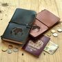 Personalised Leather World Map Travel Journal, thumbnail 2 of 6