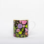 Bone China Bloom Midnight Mug, thumbnail 5 of 7