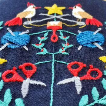 Folk Embroidery Kit, 5 of 9