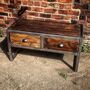 Industrial Reclaimed Coffee Table Tv Unit 033, thumbnail 1 of 3