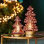 Pink Glass Christmas Tree Light, thumbnail 1 of 4