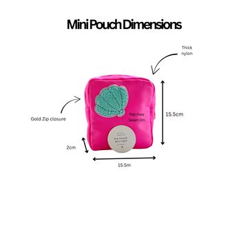 Personalised Mini Patch Pouch Including One Patch, 6 of 12