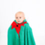 Personalised Christmas Elf Bamboo Soft Hooded Towel, thumbnail 8 of 9