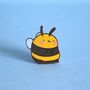 Bumblee Bee Enamel Pin | Cute Pin Badges, thumbnail 3 of 6