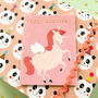 Happy Birthday Unicorn Mini Card, thumbnail 5 of 5