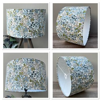 Ennerdale Mineral Floral Drum Lampshades, 5 of 8