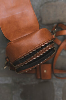 Vegan Leather Town To Trails Bag, 7 of 8