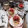 Chocolate And Raspberry Heart Pancake Baking Kit, thumbnail 5 of 6