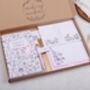 Personalised Pink Cowgirl Desk Stationery Gift Box, thumbnail 1 of 7