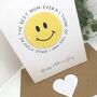Mother's Day Card Plantable Seed Paper Smiley, thumbnail 4 of 11