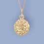 Tiny Marigold Necklace In 18ct Gold Plated Silver, thumbnail 1 of 12