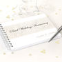 Personalised Pearl Wedding Anniversary Guestbook, thumbnail 3 of 9