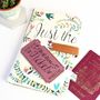 Personalised 'Just The Ticket' Travel Wallet, thumbnail 1 of 6