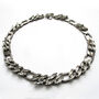 Chunky Chain And Swarovski Crystal Necklace, thumbnail 2 of 3