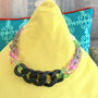 Chunky Multi Coloured Acrylic Link Necklace, thumbnail 2 of 5