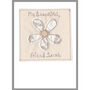 Personalised Embroidered Sunflower Card, thumbnail 11 of 12