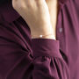 Single Swarovski Pearl Beaded Bracelet, thumbnail 6 of 12