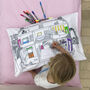 Doll's House Colour In Pillowcase Kit + 10 Pens, thumbnail 2 of 7